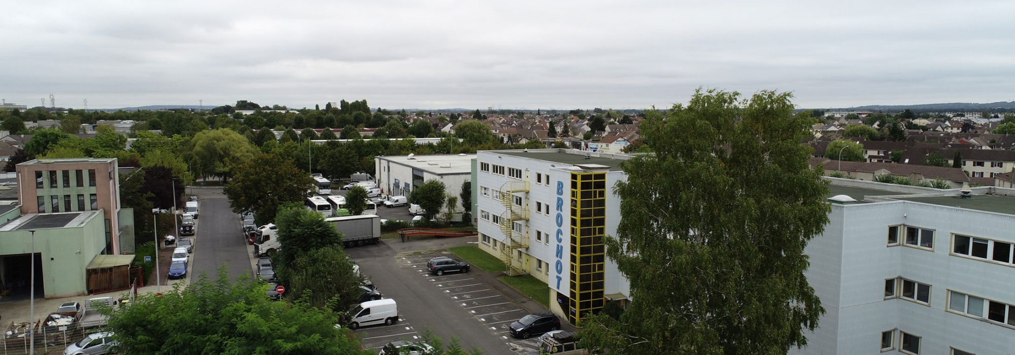 Tremblay en France SARL - Centre D'affaires vu du ciel